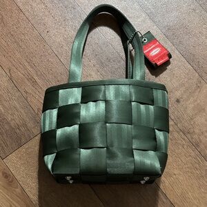 Harvey Seatbelt original tote bag small winter green Wicked vibes purse boho Y2K